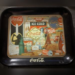Coca-Cola collectible trays